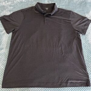 Old Navy Men's Charcoal Polo Shirt Active Cloudmotion
